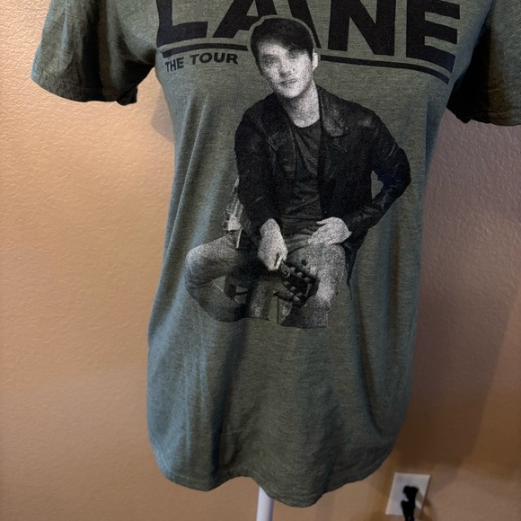 Laine Hardy Concert Tee Small Sage Green Laine The Tour 2019 Gildan SoftStyle - Picture 4 of 14